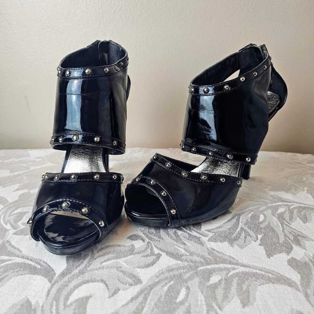 Steve Madden Studded Black Heels